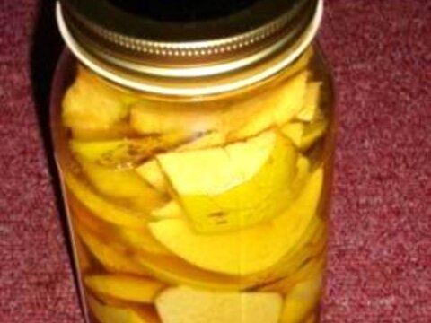 カリンの蜂蜜漬けシロップ